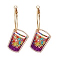 retro exaggerated temperament geometric personality cup earringspicture15