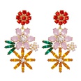 new creative retro bohemian earrings exaggerated personality diamond earringspicture12