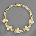 2022 New Butterfly Accessories Cuban Link Chain Amazon Trend Same Supply Rap Trendy Jewelry Wholesalepicture27
