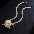 New Fashion Big Shark Necklace Hip Hop Cuban Chain Necklacepicture15