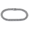 Manufacturers Supply Amazon Hot Hip Hop Cuban Link Chain Copper Inlaid Zircon Cuban Link Chain Bracelet Necklacepicture19