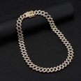 European and American hip hop 15mm wide Cuban chain necklacepicture22