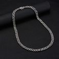hip hop cuban necklace simple 9mm plain chain necklace wholesalepicture27