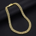 12mm Cuban Necklace European and American Fashion Hip Hop ins Clavicle Chainpicture11