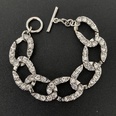 fashion geometric jewelry chain 20mm rhinestone zinc alloy jewelry chain hip hop necklacepicture14