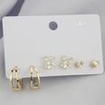 ins Korean version earrings simple suit fashion inlaid zirconium diy earringspicture14