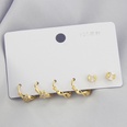 ins Korean version earrings simple suit fashion inlaid zirconium diy earringspicture16