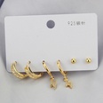 ins Korean version earrings simple suit fashion inlaid zirconium diy earringspicture18