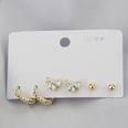 ins Korean version earrings simple suit fashion inlaid zirconium diy earringspicture19