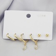 ins Korean version earrings simple suit fashion inlaid zirconium diy earringspicture22