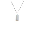 irregular rough stone pendant necklace cylindrical pillar diy necklacepicture16
