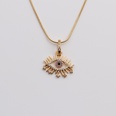 Europe and America Copper Zircon Eyes Pendants Necklaces Wholesale Jewelrypicture20