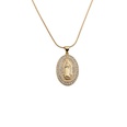 retro copper zircon variety of cross Maria pendant necklace wholesalepicture51