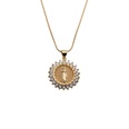 retro copper zircon variety of cross Maria pendant necklace wholesalepicture57