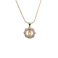 retro copper zircon variety of cross Maria pendant necklace wholesalepicture60