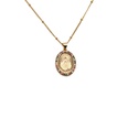 retro copper zircon variety of cross Maria pendant necklace wholesalepicture62