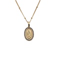 retro copper zircon variety of cross Maria pendant necklace wholesalepicture65