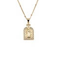 retro copper zircon variety of cross Maria pendant necklace wholesalepicture69