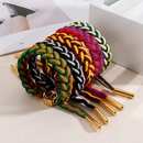 European and American creative handwoven letter T stainless steel bracelet multicolor optionalpicture10