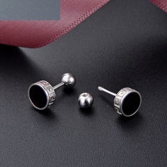 Cross-Border Hot Sale Popular S925 Silver Earrings Simple All-Match and Sweet Stud Earrings Fresh Girls Fashion Silver Accessories