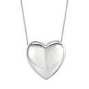 European and American 925 sterling silver big heart necklace fashion clavicle chainpicture11