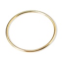 Marka French Hot Popular INS Simple Aperture Bracelet round Simple Bracelet Stainless Steel 18K Gold Bracelet Z119picture10