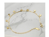 Simple personality titanium steel 18k gold plated small shell bracelet wholesalepicture10