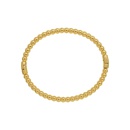 simple bracelet titanium steel plated 18k gold lucky bead bracelet female wholesalepicture10