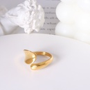 French niche design adjustable fashion texture opening index finger ringpicture11