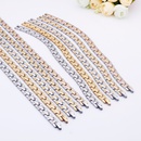 European and American Stainless Steel Antiscratch Necklace Bracelet Setpicture9