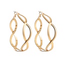 new design retro big earrings creative lines hollow niche fashion ear jewelrypicture10