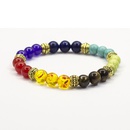 new volcanic stone natural stone tiger eye stone agate beads colorful braceletspicture10