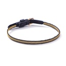 creative retro winding hiphop zipper belt buckle single circle braceletpicture10