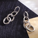new creative personality exaggerated diamondstudded long earrings punk simple chain style bungee earringspicture11
