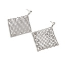 fashion new earrings square diamond sequin earrings fashion trend Korean diamond jewelrypicture11