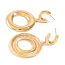 fashion simple wild earrings temperament big circle personality earringspicture12