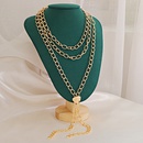 European and American style necklace jewelry thick chain multilayer necklace creative necklacepicture8