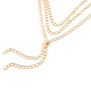 European and American style necklace jewelry thick chain multilayer necklace creative necklacepicture12