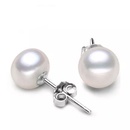 Korean version pearl earrings cupronickel temperament pearl ear jewelry wholesalepicture5