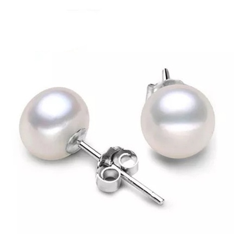 Korean version pearl earrings cupronickel temperament pearl ear jewelry wholesale's discount tags