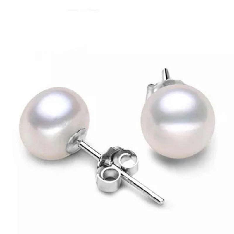 Korean version pearl earrings cupronickel temperament pearl ear jewelry wholesale