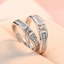 Korean plated fashion diamond opening simple ring jewelry wholesalepicture10
