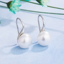 Korean version new trendy temperament pearl earrings simple wild earrings jewelrypicture9