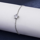 Korean style diamondstudded fivepointed star copper bracelet wholesalepicture9