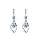 Korean feminine geometric diamond copper earrings wholesalepicture14