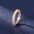 crossborder single row full gold European and American zircon ring fashion jewelrypicture9