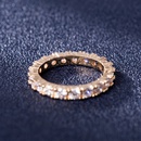 crossborder single row full gold European and American zircon ring fashion jewelrypicture12