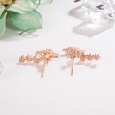 Korean fashion diamond star earrings eightpointed star earrings personality ins jewelrypicture9