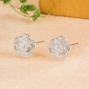 Korean style cherry blossom love earrings simple cherry blossom earrings jewelrypicture10