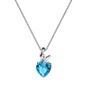 Korean version of simple necklace temperament love pendant niche design heartshaped clavicle chain necklacepicture11